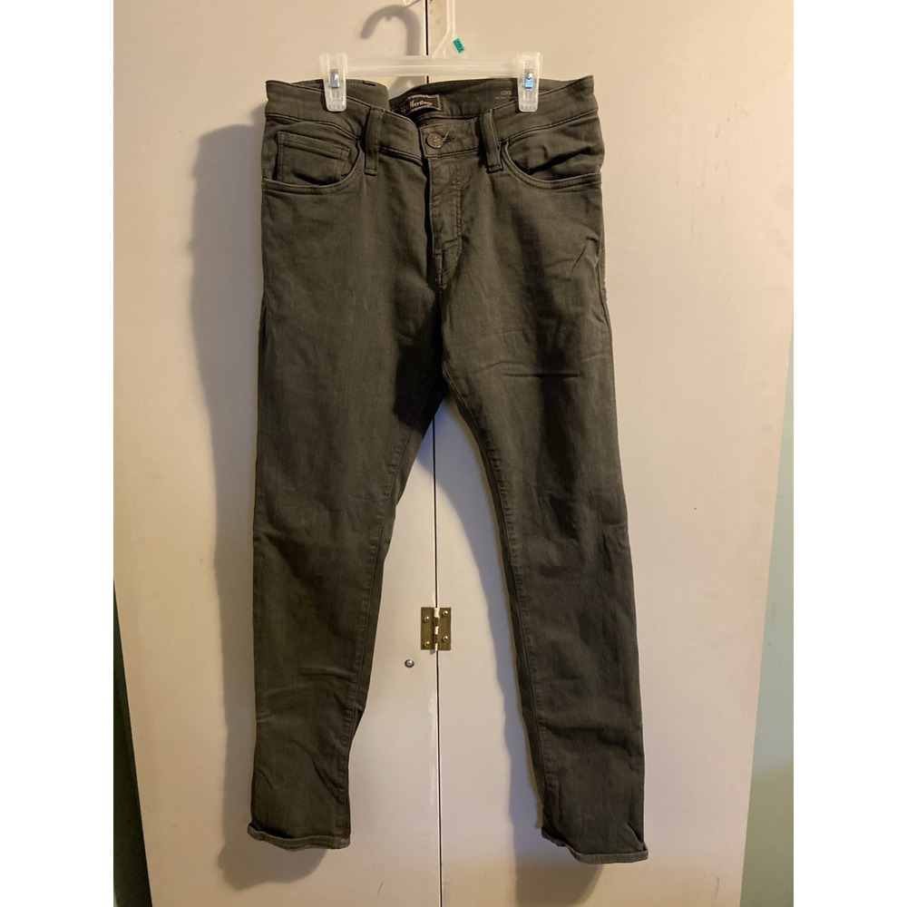 34 Heritage COOL Jeans Men's 29x32 Gray Mid-Rise Tapered Leg Pants